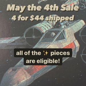 items marked with a ✨are 4 for $44 SHIPPED!